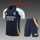 Kit Entrenamiento Real Madrid 2024/25 (Azul oscuro)-NIÑOS